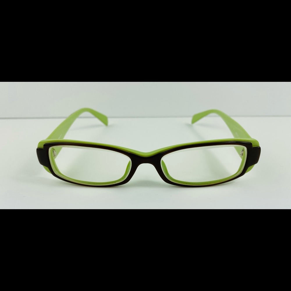 Eschenbach Humphrey’s Eyeglasses Brown Green 2191 Plastic 54 135 Rare Unique